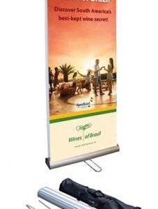Double-sided Retractable Roll Up Banner Stand